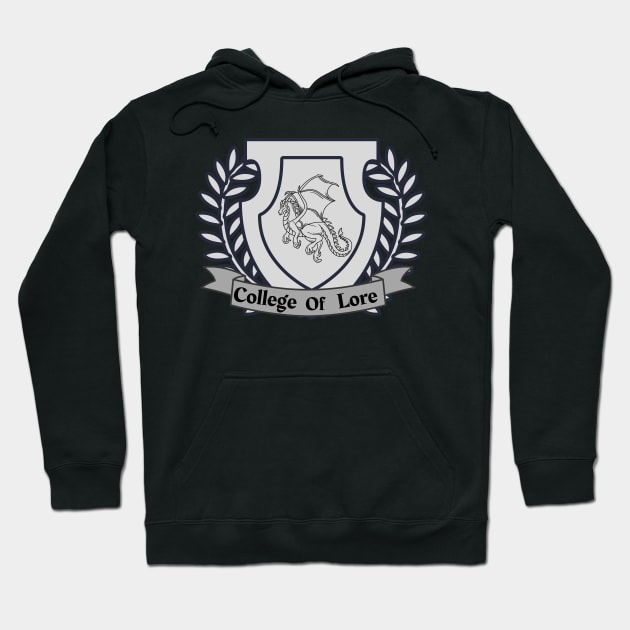 Bard Class College Of Lore Hoodie by DungeonDesigns